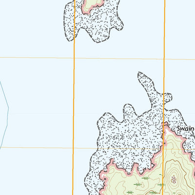 United States Geological Survey Port Alexander B-1 NW, AK (2021, 25000-Scale) digital map