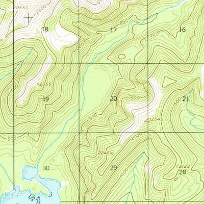 United States Geological Survey Port Alexander C-1, AK (1951, 63360-Scale) digital map