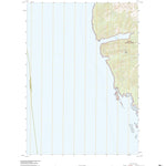 United States Geological Survey Port Alexander C-2 NE, AK (2021, 25000-Scale) digital map