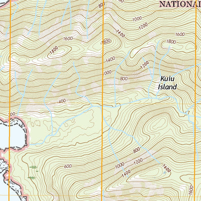 United States Geological Survey Port Alexander C-2 NE, AK (2021, 25000-Scale) digital map