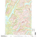 United States Geological Survey Port Alexander C-3, AK (1994, 63360-Scale) digital map