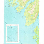 United States Geological Survey Port Alexander C-4, AK (1951, 63360-Scale) digital map