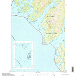 United States Geological Survey Port Alexander C-4, AK (1994, 63360-Scale) digital map