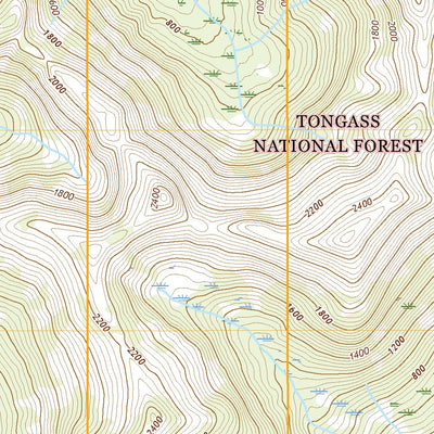United States Geological Survey Port Alexander C-4 NE, AK (2021, 25000-Scale) digital map