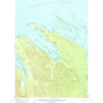 United States Geological Survey Port Alexander D-1, AK (1948, 63360-Scale) digital map