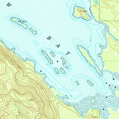 United States Geological Survey Port Alexander D-1, AK (1948, 63360-Scale) digital map