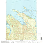United States Geological Survey Port Alexander D-1, AK (1997, 63360-Scale) digital map