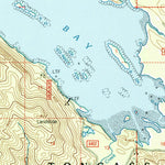 United States Geological Survey Port Alexander D-1, AK (1997, 63360-Scale) digital map