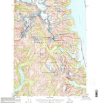 United States Geological Survey Port Alexander D-3, AK (1995, 63360-Scale) digital map