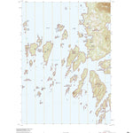 United States Geological Survey Port Alexander D-5 SE, AK (2021, 25000-Scale) digital map