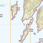United States Geological Survey Port Alexander D-5 SE, AK (2021, 25000-Scale) digital map