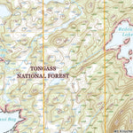 United States Geological Survey Port Alexander D-5 SE, AK (2021, 25000-Scale) digital map
