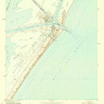 United States Geological Survey Port Aransas, TX (1954, 24000-Scale) digital map