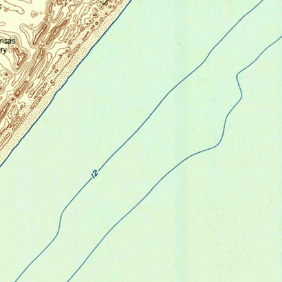 United States Geological Survey Port Aransas, TX (1954, 24000-Scale) digital map