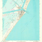 United States Geological Survey Port Aransas, TX (1968, 24000-Scale) digital map