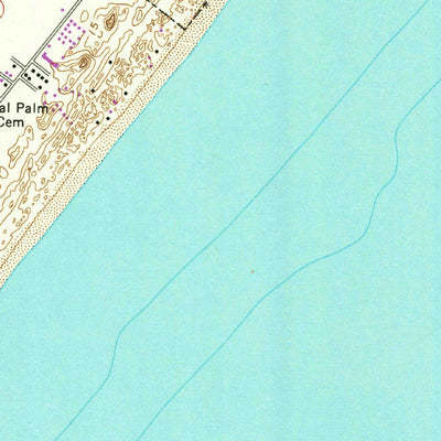 United States Geological Survey Port Aransas, TX (1968, 24000-Scale) digital map