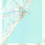 United States Geological Survey Port Aransas, TX (1975, 24000-Scale) digital map