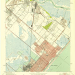 United States Geological Survey Port Arthur North, TX (1943, 24000-Scale) digital map