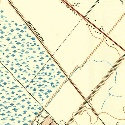 United States Geological Survey Port Arthur North, TX (1943, 24000-Scale) digital map