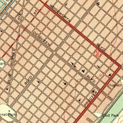United States Geological Survey Port Arthur North, TX (1943, 24000-Scale) digital map