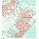 United States Geological Survey Port Arthur North, TX (1993, 24000-Scale) digital map