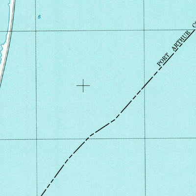 United States Geological Survey Port Arthur South, TX-LA (1993, 24000-Scale) digital map