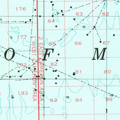 United States Geological Survey Port Arthur, TX-LA (1956, 250000-Scale) digital map