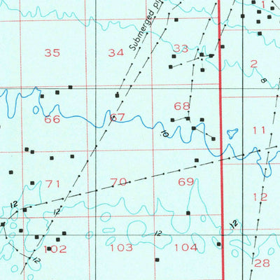 United States Geological Survey Port Arthur, TX-LA (1956, 250000-Scale) digital map