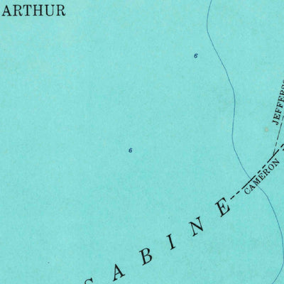 United States Geological Survey Port Arthur, TX-LA (1957, 62500-Scale) digital map