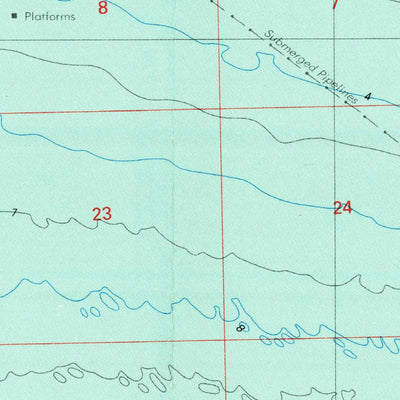 United States Geological Survey Port Arthur, TX-LA (1983, 100000-Scale) digital map