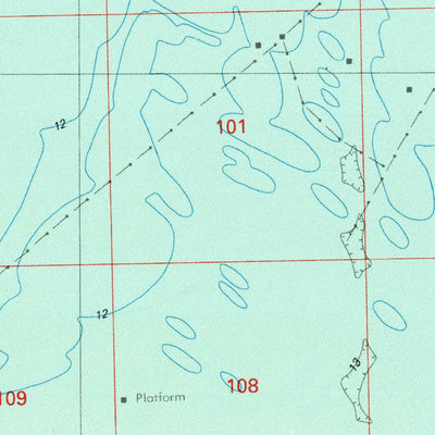 United States Geological Survey Port Arthur, TX-LA (1983, 100000-Scale) digital map