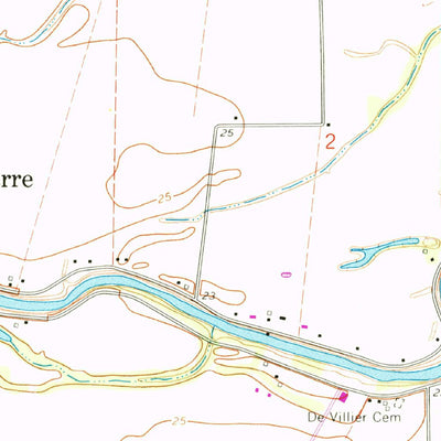 United States Geological Survey Port Barre, LA (1968, 24000-Scale) digital map