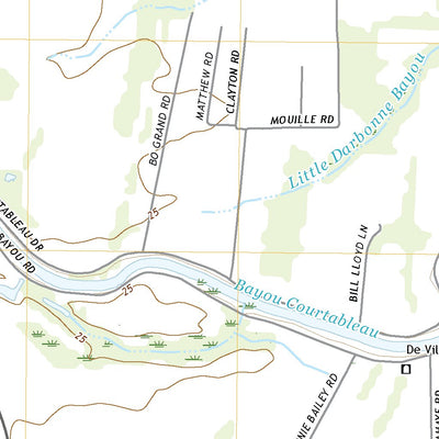 United States Geological Survey Port Barre, LA (2020, 24000-Scale) digital map