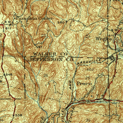 United States Geological Survey Port Birmingham, AL (1938, 62500-Scale) digital map