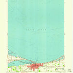 United States Geological Survey Port Clinton, OH (1959, 24000-Scale) digital map