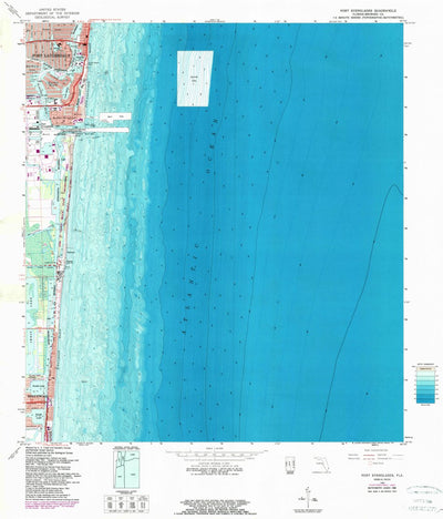 United States Geological Survey Port Everglades, FL (1962, 24000-Scale) digital map