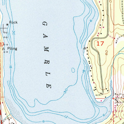 United States Geological Survey Port Gamble, WA (1953, 24000-Scale) digital map