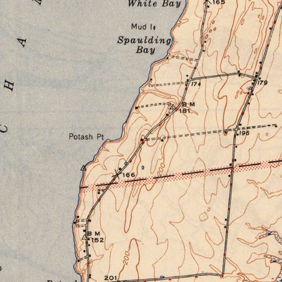 United States Geological Survey Port Henry, VT-NY (1947, 62500-Scale) digital map