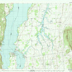 United States Geological Survey Port Henry, VT-NY (1980, 25000-Scale) digital map