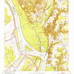 United States Geological Survey Port Hudson, LA (1954, 24000-Scale) digital map