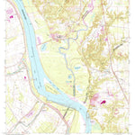 United States Geological Survey Port Hudson, LA (1963, 24000-Scale) digital map