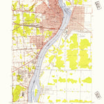 United States Geological Survey Port Huron, MI (1952, 24000-Scale) digital map
