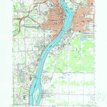 United States Geological Survey Port Huron, MI (1968, 24000-Scale) digital map