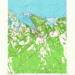 United States Geological Survey Port Jefferson, NY (1955, 24000-Scale) digital map