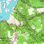 United States Geological Survey Port Jefferson, NY (1955, 24000-Scale) digital map