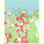United States Geological Survey Port Jefferson, NY (1967, 24000-Scale) digital map