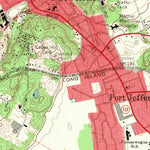 United States Geological Survey Port Jefferson, NY (1967, 24000-Scale) digital map