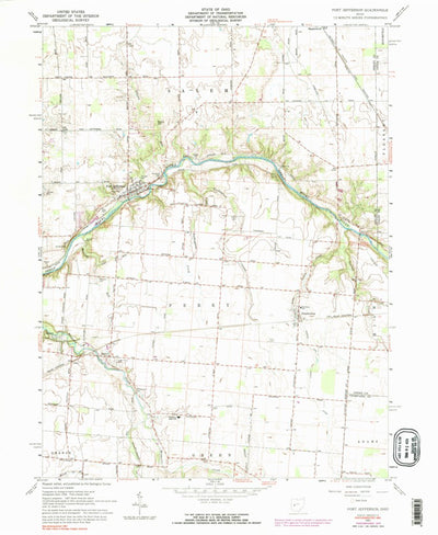 United States Geological Survey Port Jefferson, OH (1961, 24000-Scale) digital map