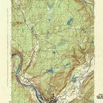 United States Geological Survey Port Jervis North, NY-PA (1943, 31680-Scale) digital map