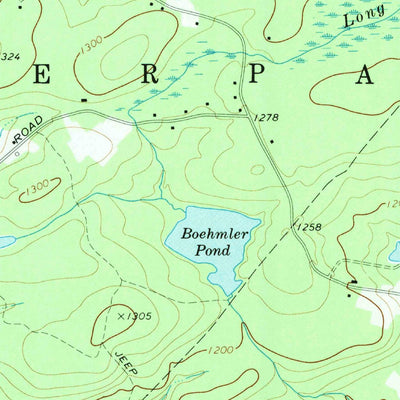 United States Geological Survey Port Jervis North, NY-PA (1969, 24000-Scale) digital map